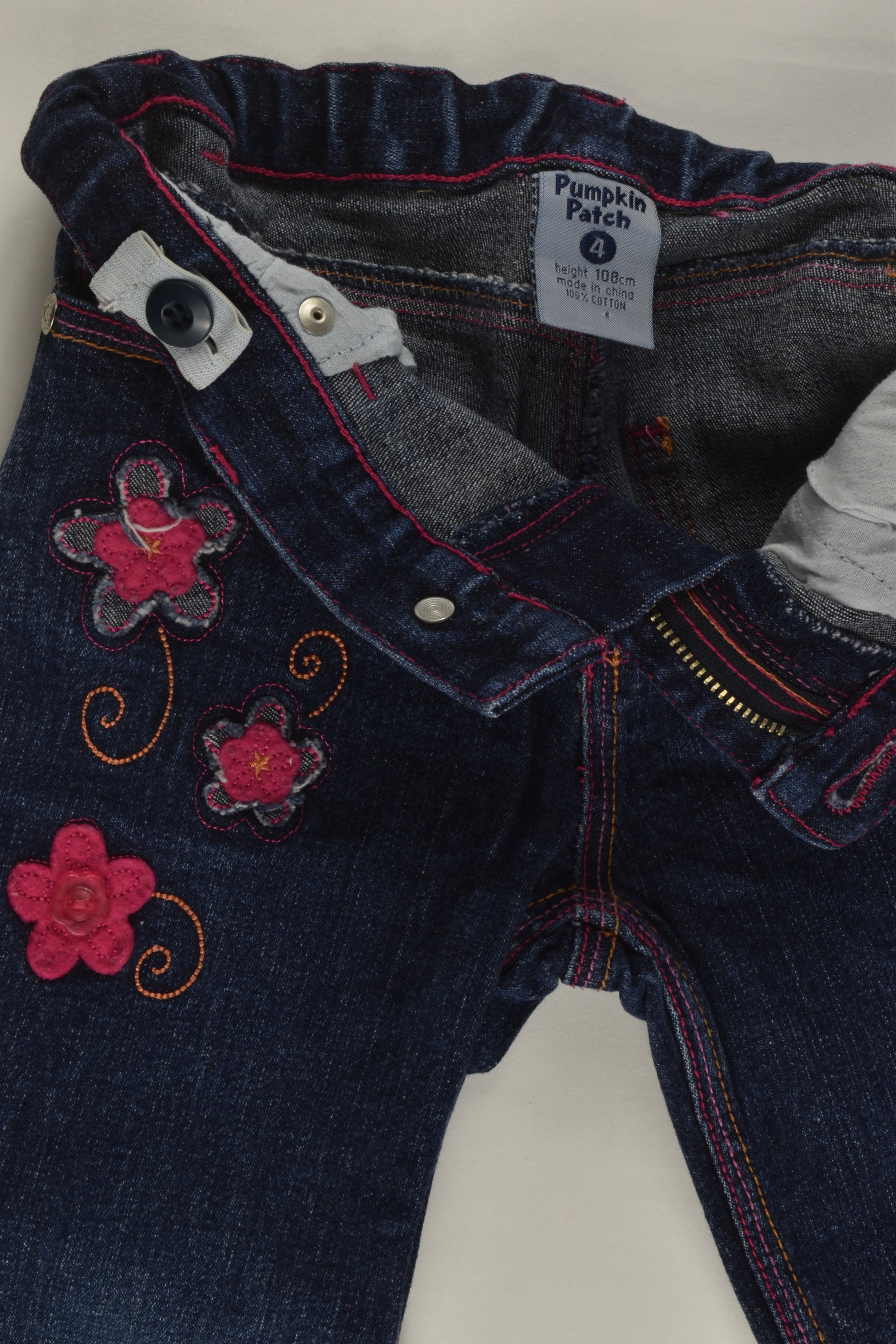 Pumpkin Patch (Older Style) Size 4 Stretchy Denim Pants