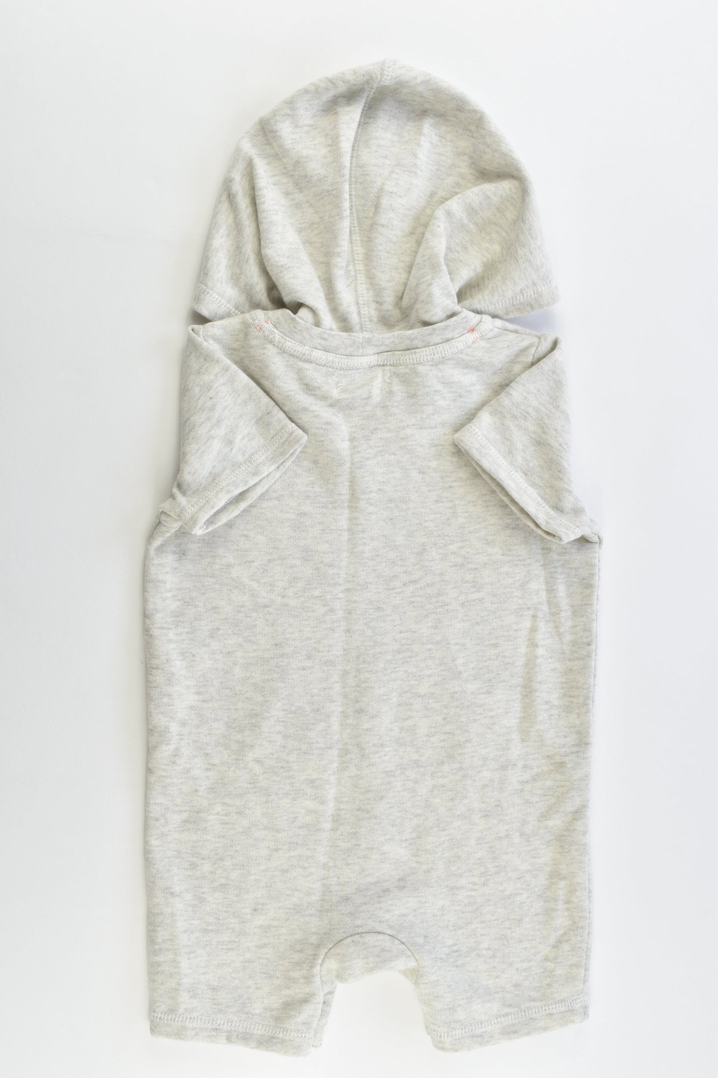 Pumpkin Patch Size 0 (6-12 months, 72 cm) Hooded Short Sweater Onesie
