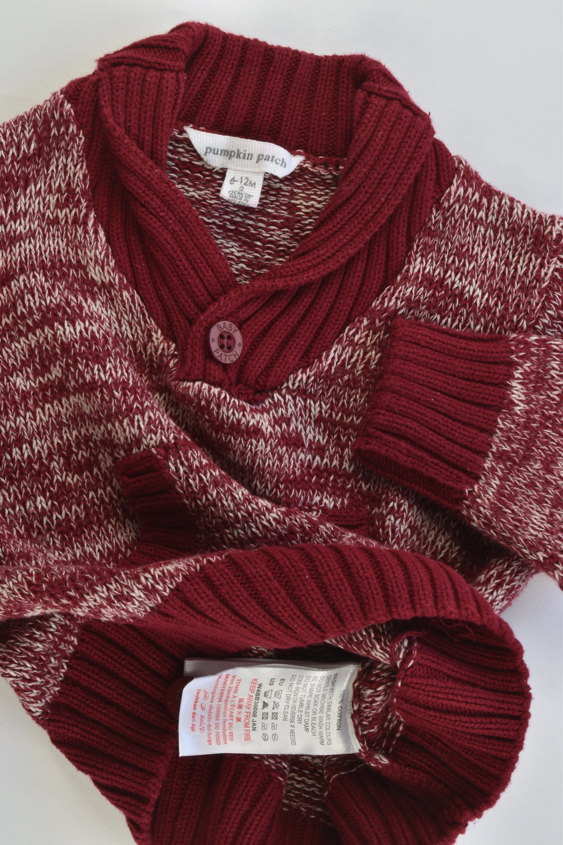 Pumpkin Patch Size 0 (6-12 months) Knitted Jumper