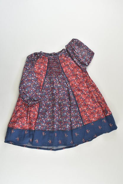 Pumpkin Patch Size 0 (6-12 months) Lined Dress