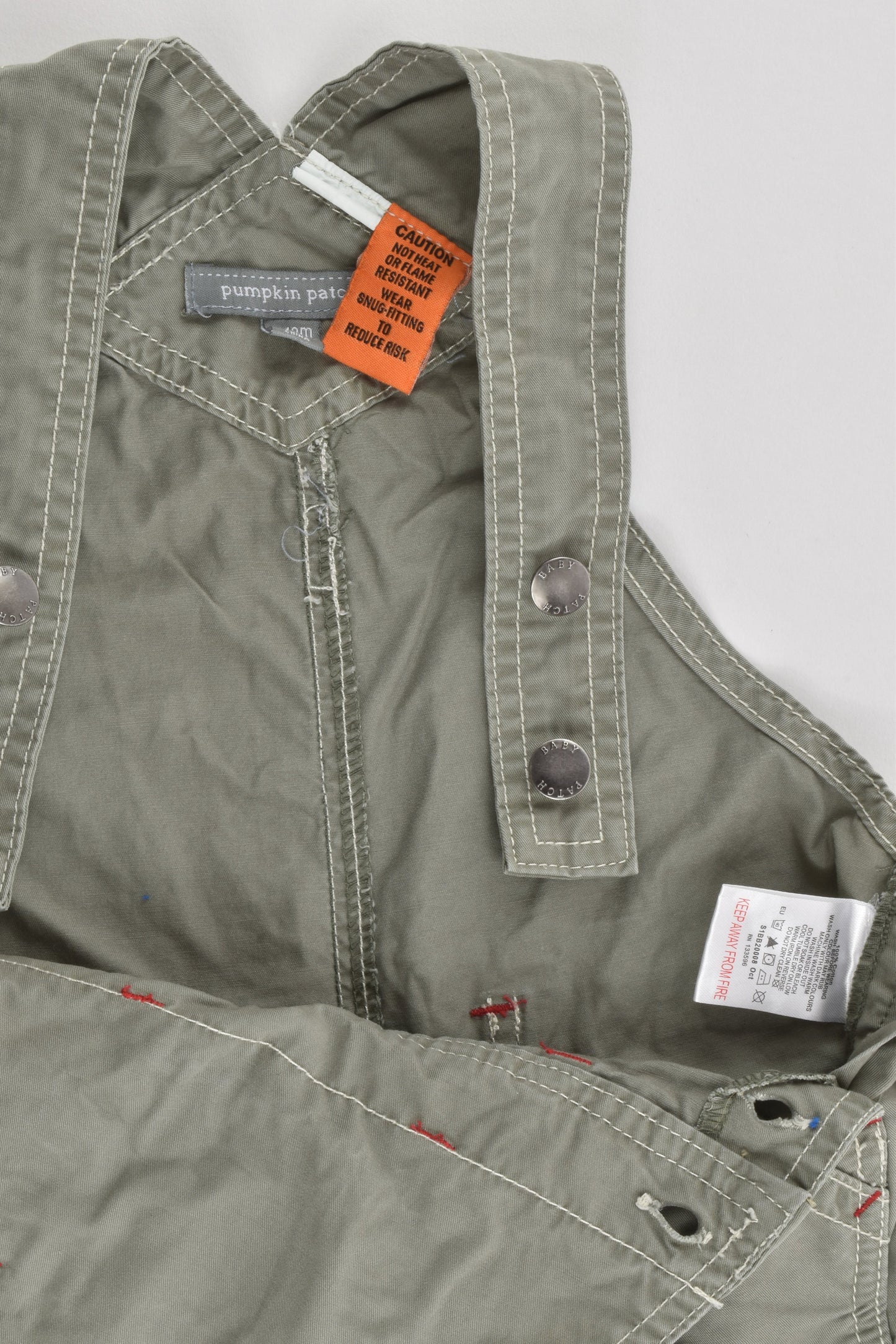 Pumpkin Patch Size 0 (6-12 months) Overalls
