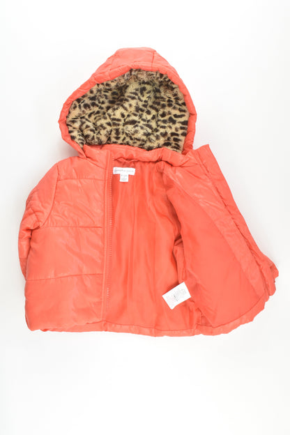 Pumpkin Patch Size 0 (6-12 months) Winter Jacket with Hoodie