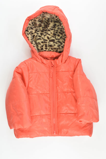 Pumpkin Patch Size 0 (6-12 months) Winter Jacket with Hoodie
