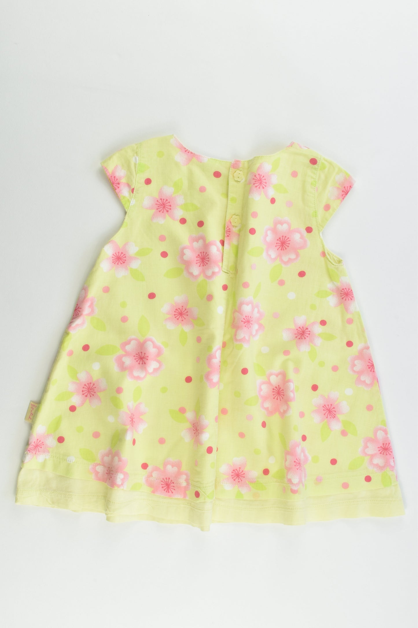 Pumpkin Patch Size 0 (6-9 months, 76 cm) Lined Floral Dress
