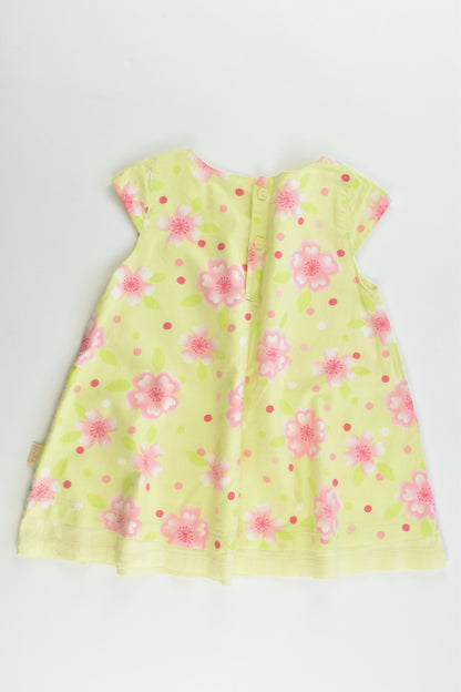 Pumpkin Patch Size 0 (6-9 months, 76 cm) Lined Floral Dress