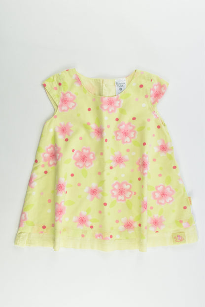 Pumpkin Patch Size 0 (6-9 months, 76 cm) Lined Floral Dress