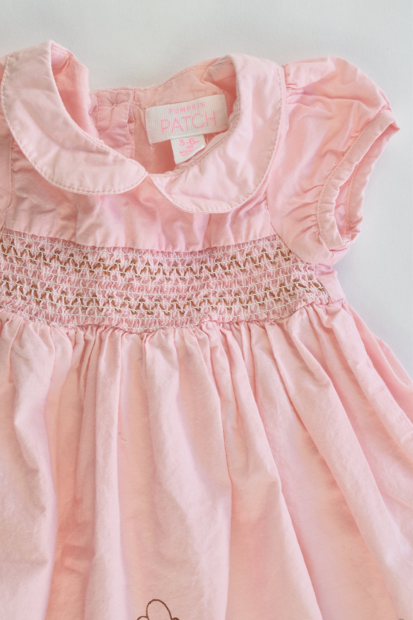 Pumpkin Patch Size 00 (3-6 months) Lined Dress