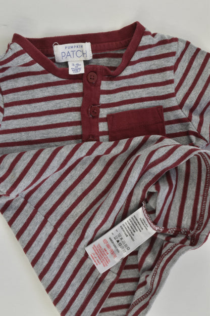 Pumpkin Patch Size 00 (3-6 months) Striped Top