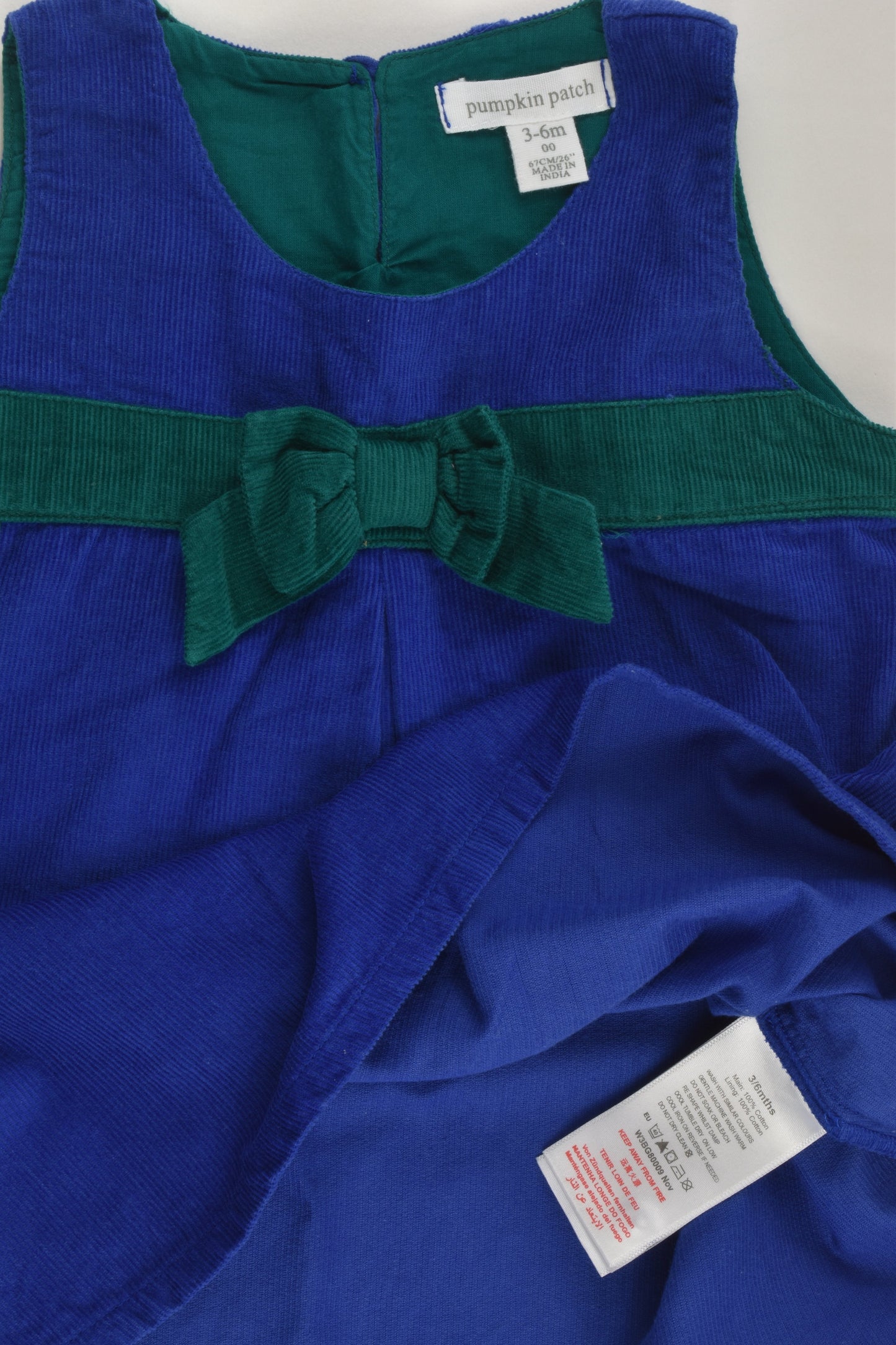 Pumpkin Patch Size 00 Lightweight Cord Dress