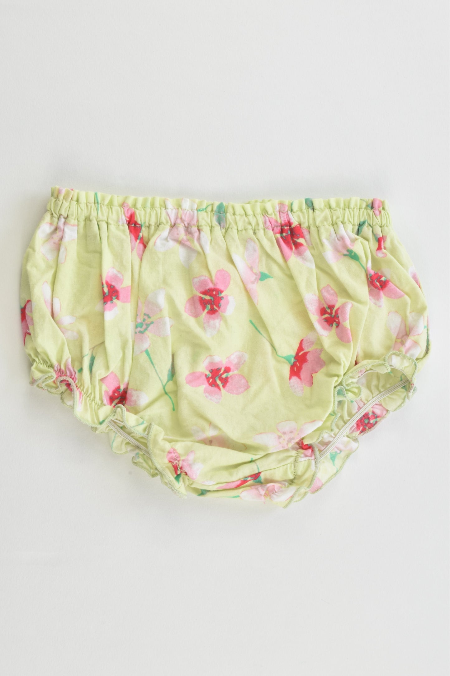Pumpkin Patch Size 000 (0-3 months, 62 cm) Floral Bloomers