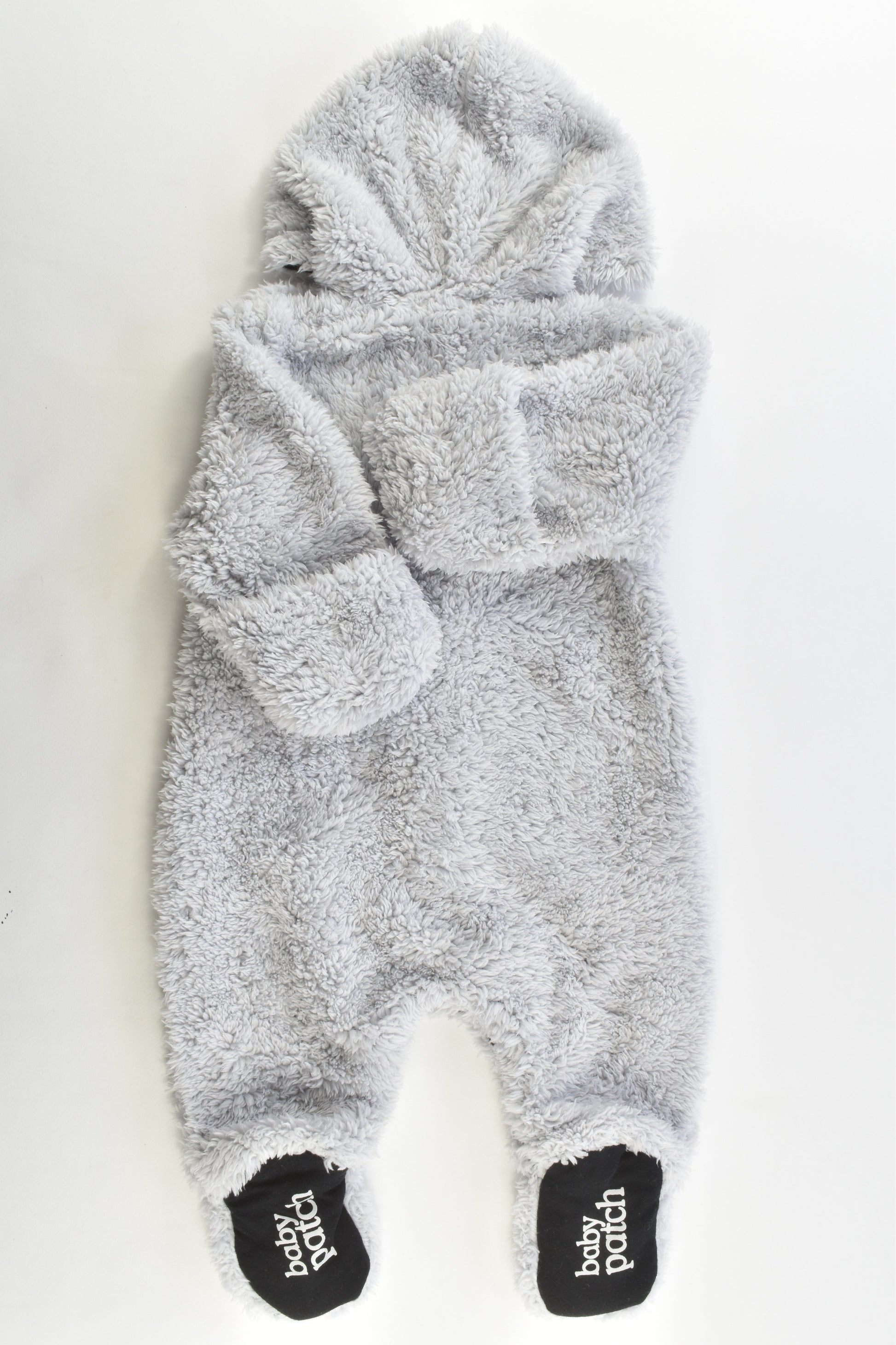 Pumpkin Patch Size 000 (0-3 months, 62 cm) Lined Fluffy Pramsuit