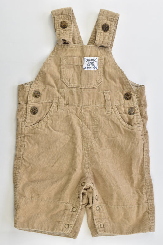 Pumpkin Patch Size 000 (0-3 months) Soft and Lightweight Cord Overalls