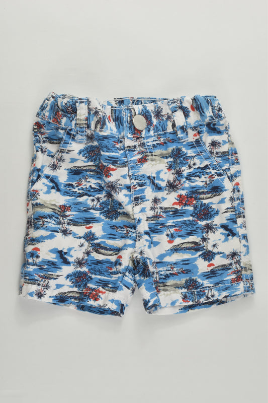 Pumpkin Patch Size 000 (Newborn, 56 cm) Tropical Island Shorts