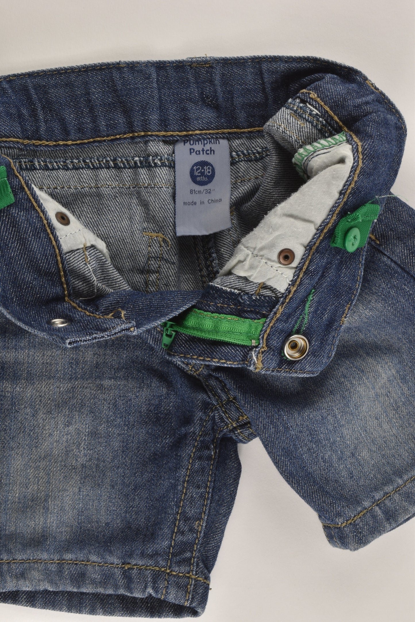 Pumpkin Patch Size 1 (12-18 months) Denim Shorts