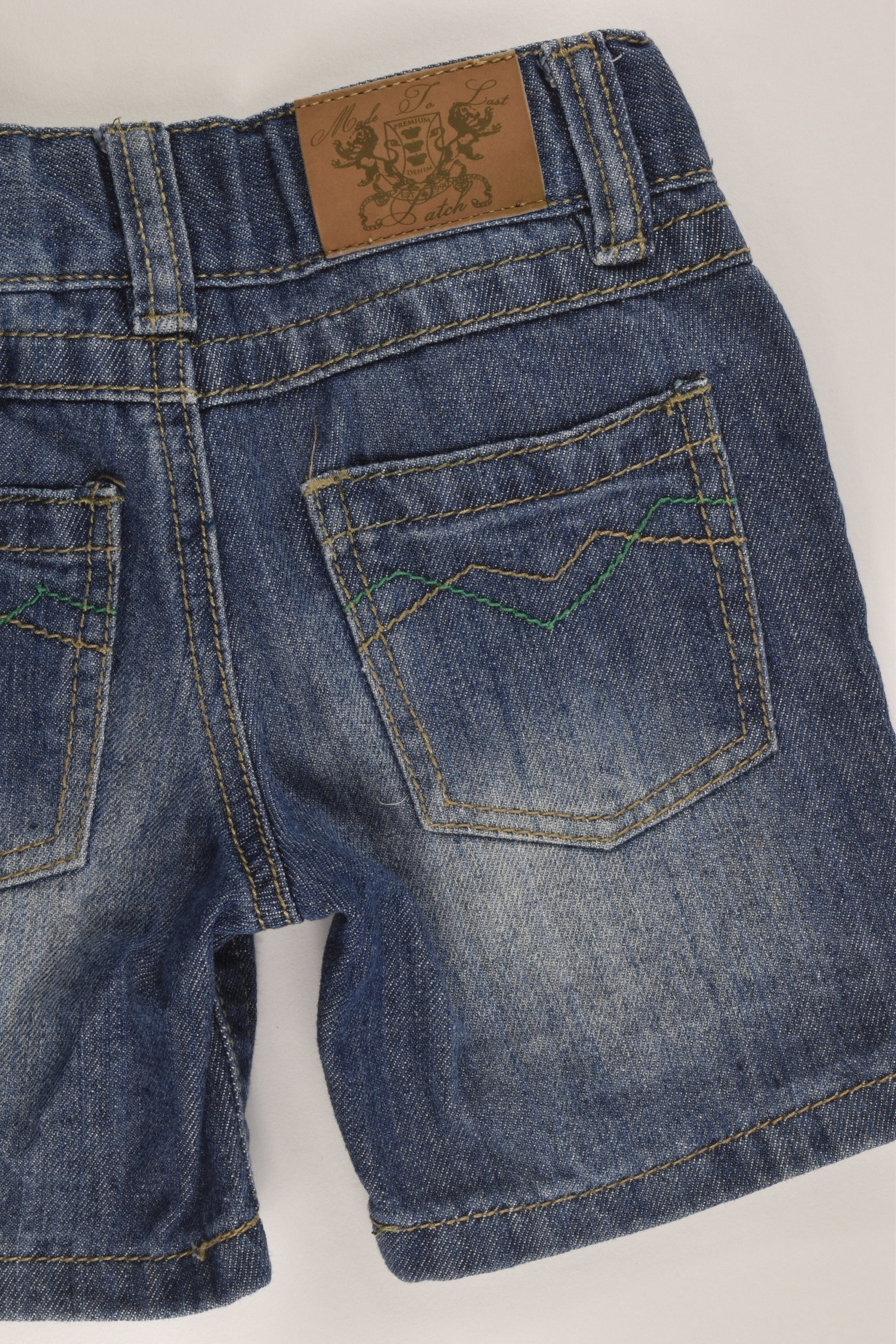 Pumpkin Patch Size 1 (12-18 months) Denim Shorts