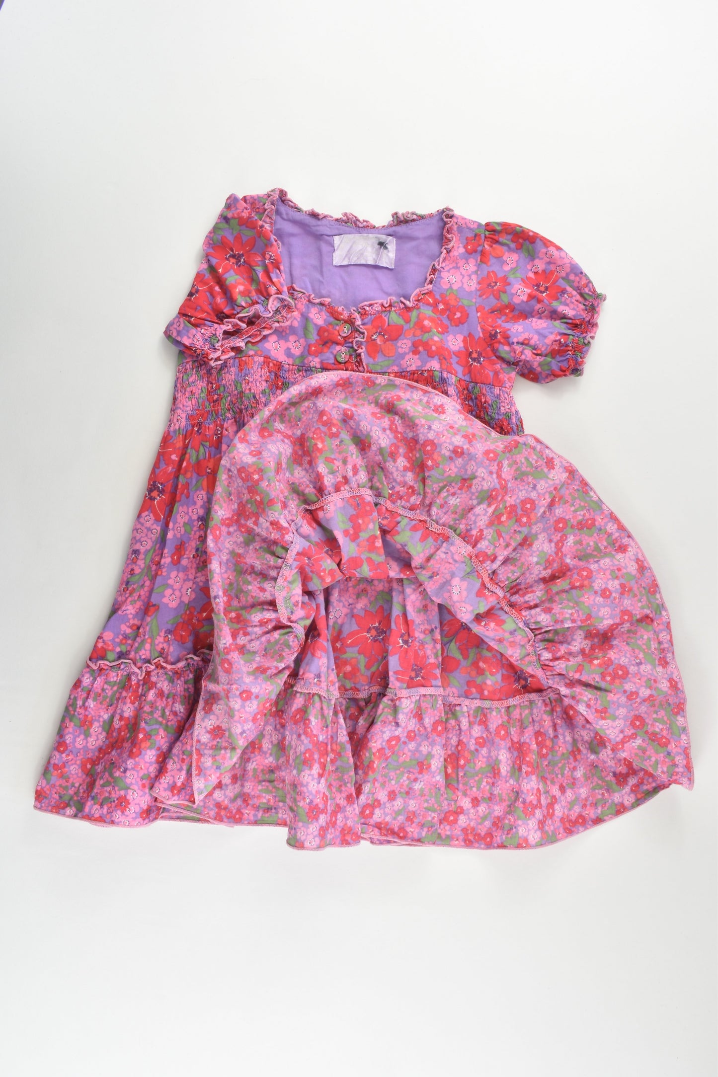 Pumpkin Patch Size 1 (12-18 months) Floral Dress