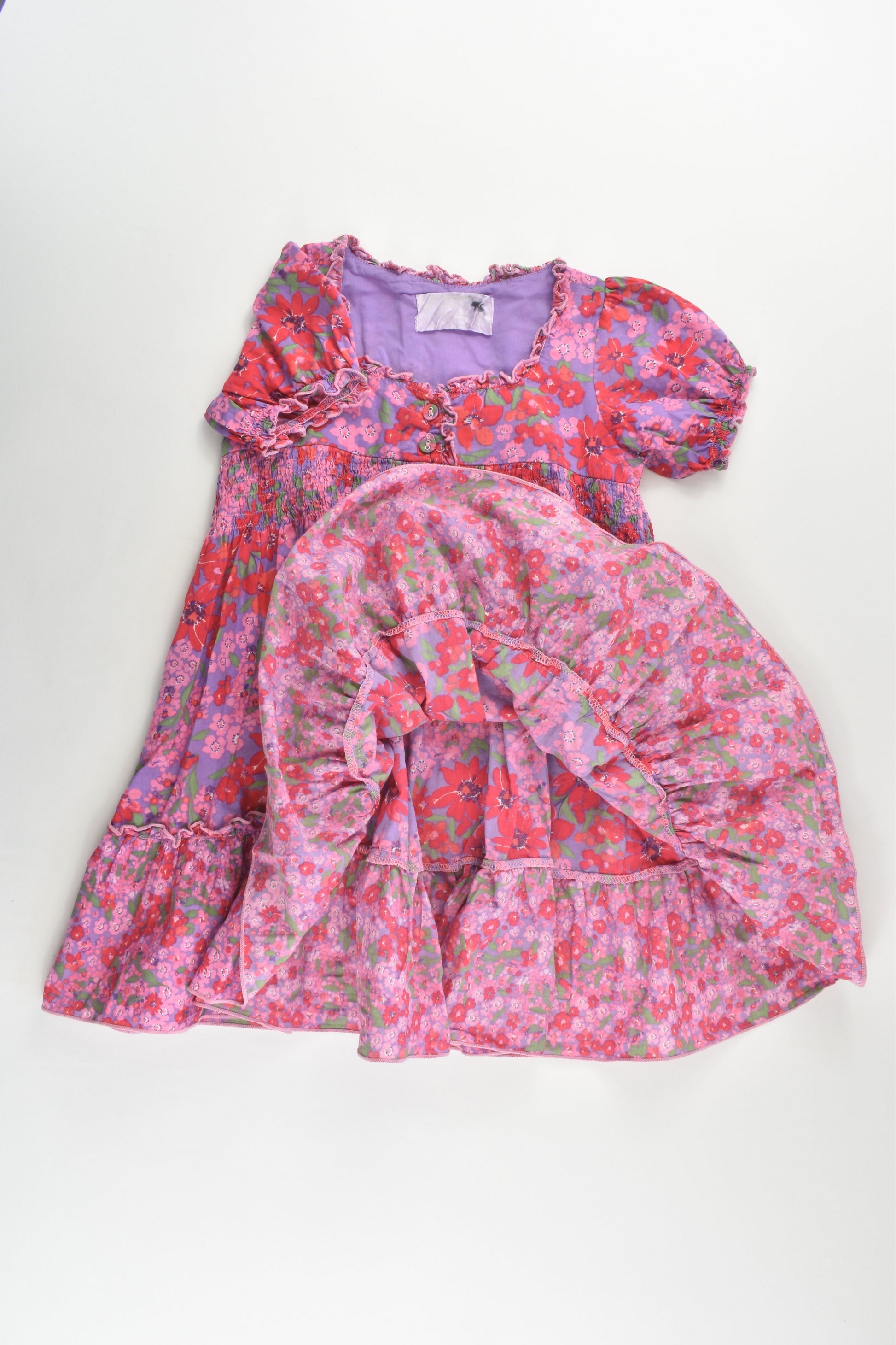 Pumpkin Patch Size 1 (12-18 months) Floral Dress