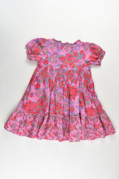 Pumpkin Patch Size 1 (12-18 months) Floral Dress