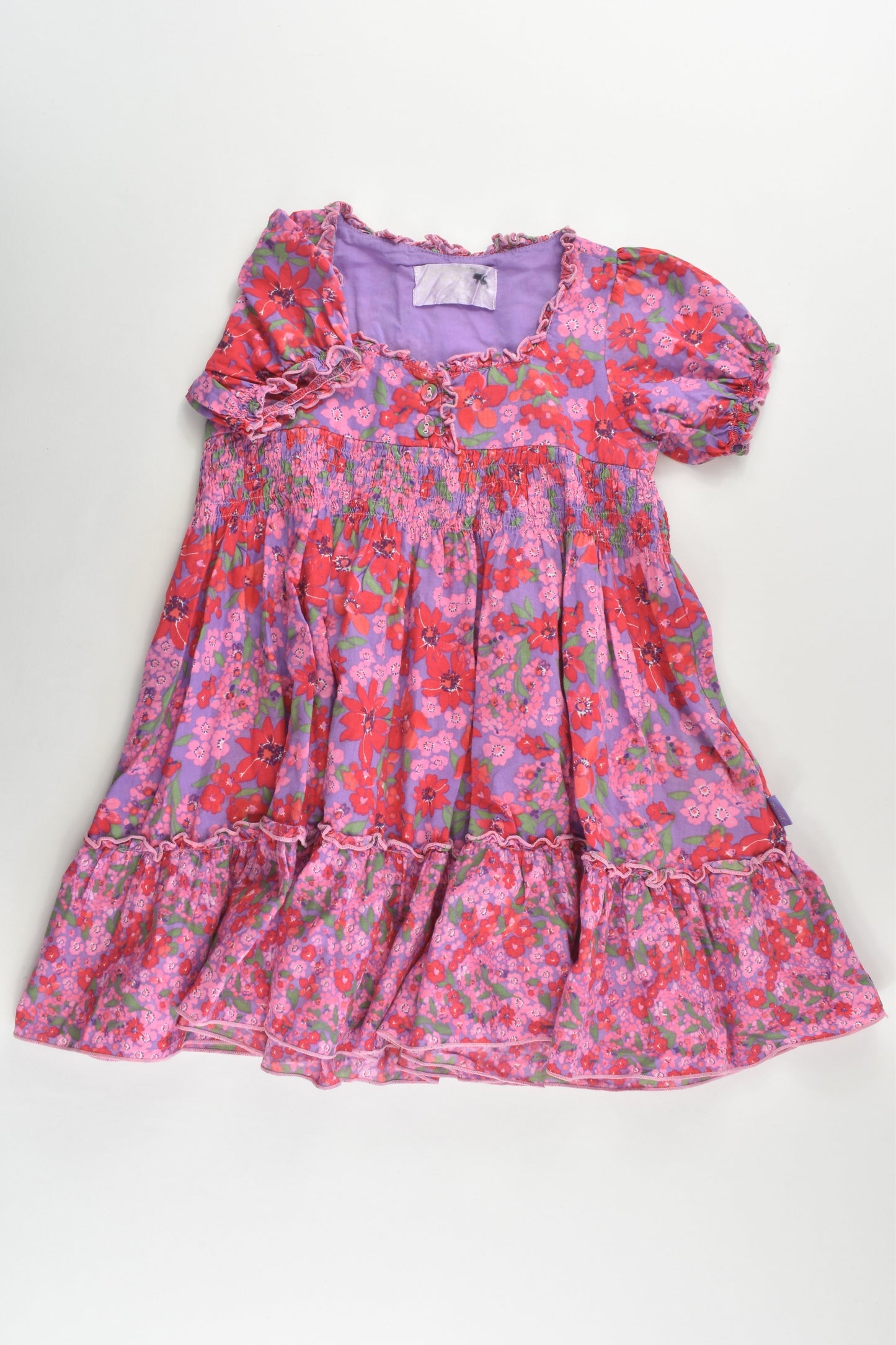 Pumpkin Patch Size 1 (12-18 months) Floral Dress