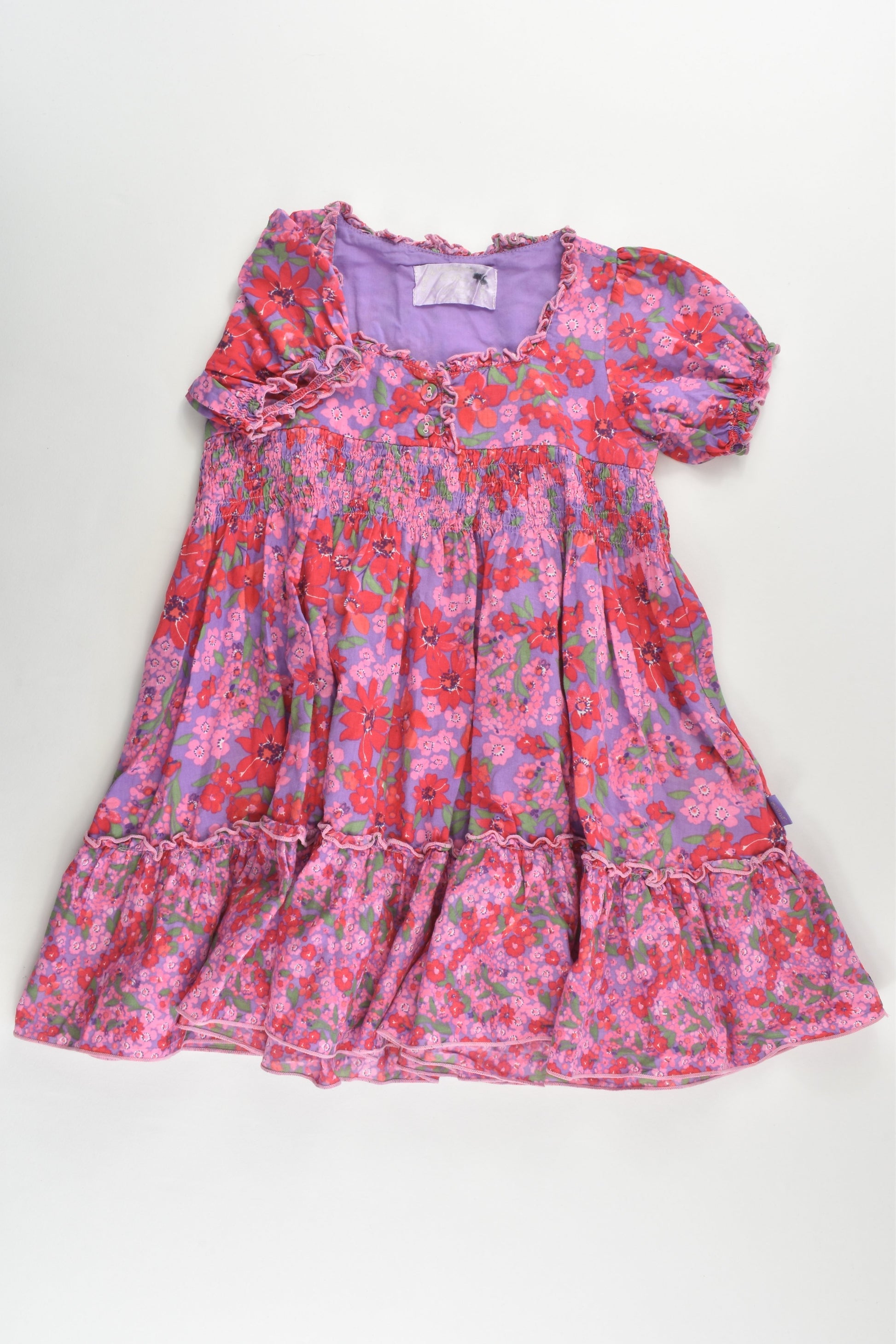 Pumpkin Patch Size 1 (12-18 months) Floral Dress