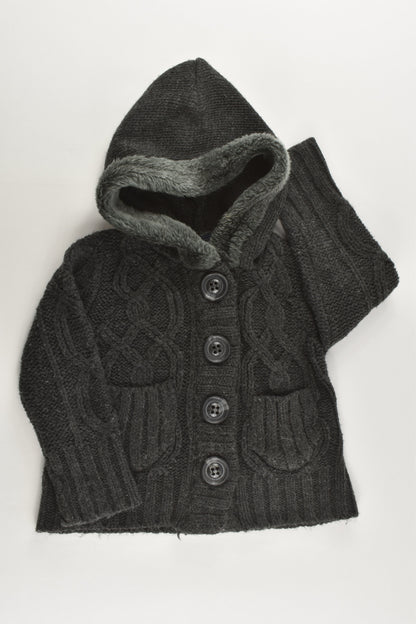 Pumpkin Patch size 1 (12-18 months) Hooded Knitted Jumper