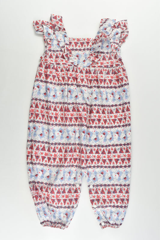 Pumpkin Patch Size 1 (12-18 months) Llamas Playsuit