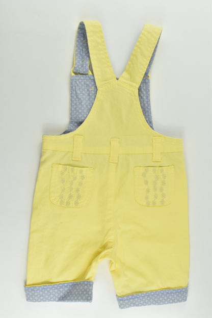 Pumpkin Patch Size 1 (12-18 months) Short Overalls