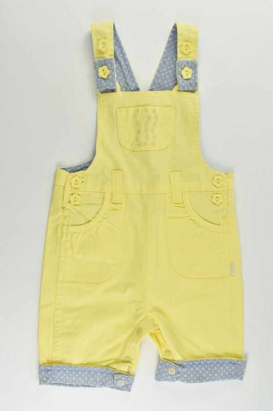 Pumpkin Patch Size 1 (12-18 months) Short Overalls