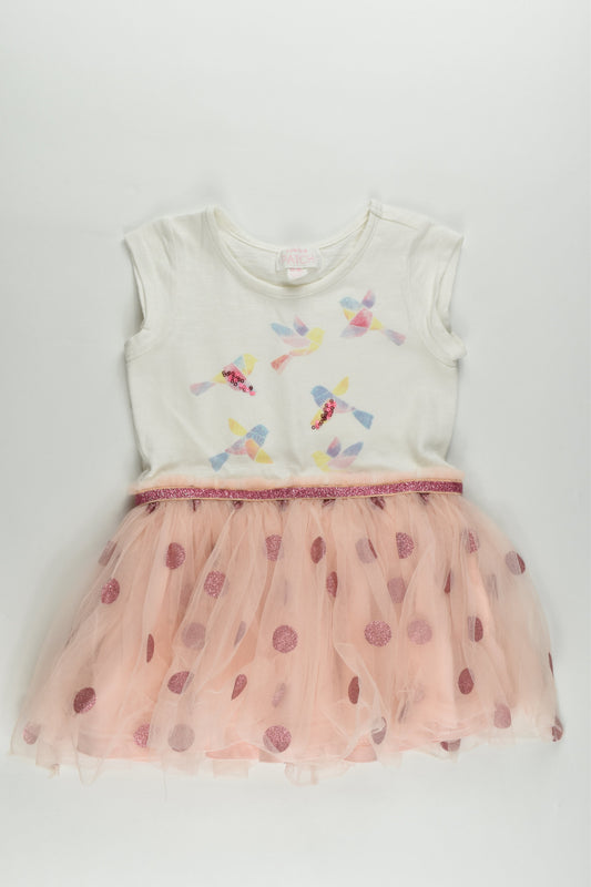 Pumpkin Patch Size 1 (12-18 months) Tulle Dress