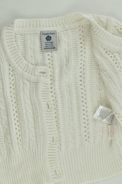 Pumpkin Patch Size 1-2 (24 months, 86 cm) Knitted Cardigan