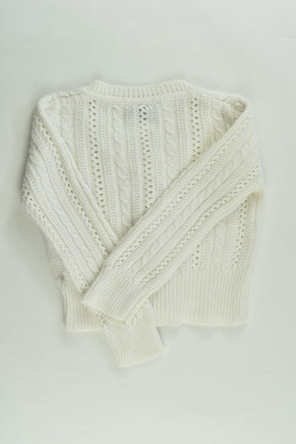 Pumpkin Patch Size 1-2 (24 months, 86 cm) Knitted Cardigan