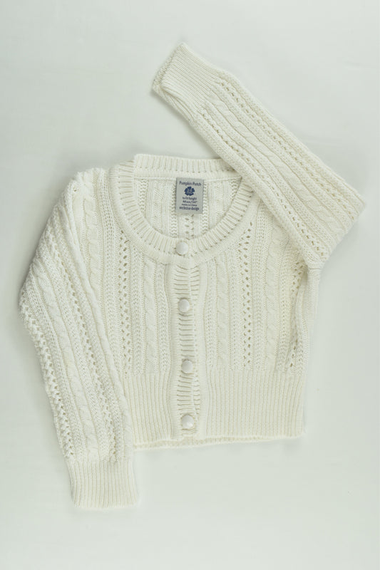 Pumpkin Patch Size 1-2 (24 months, 86 cm) Knitted Cardigan