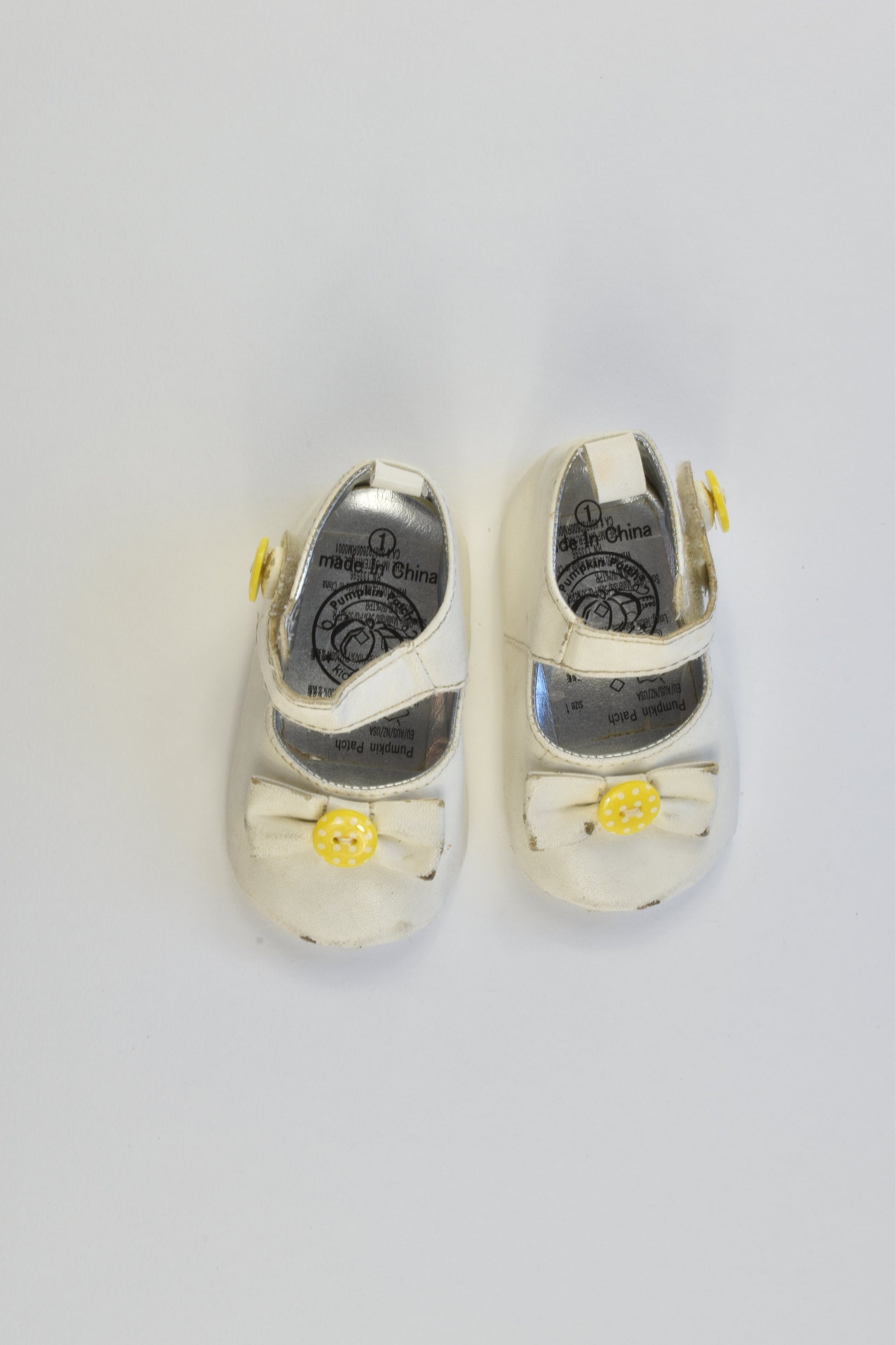 Pumpkin Patch Size 1 Baby Shoes