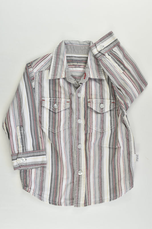 Pumpkin Patch Size 1 Striped Shirt