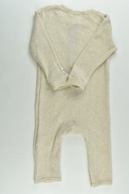 Pumpkin Patch Size 1 Waffle Playsuit