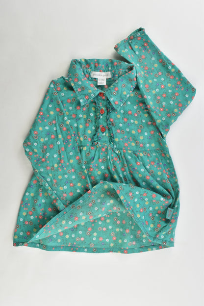 Pumpkin Patch Size 12-18 months (1) Floral Blouse