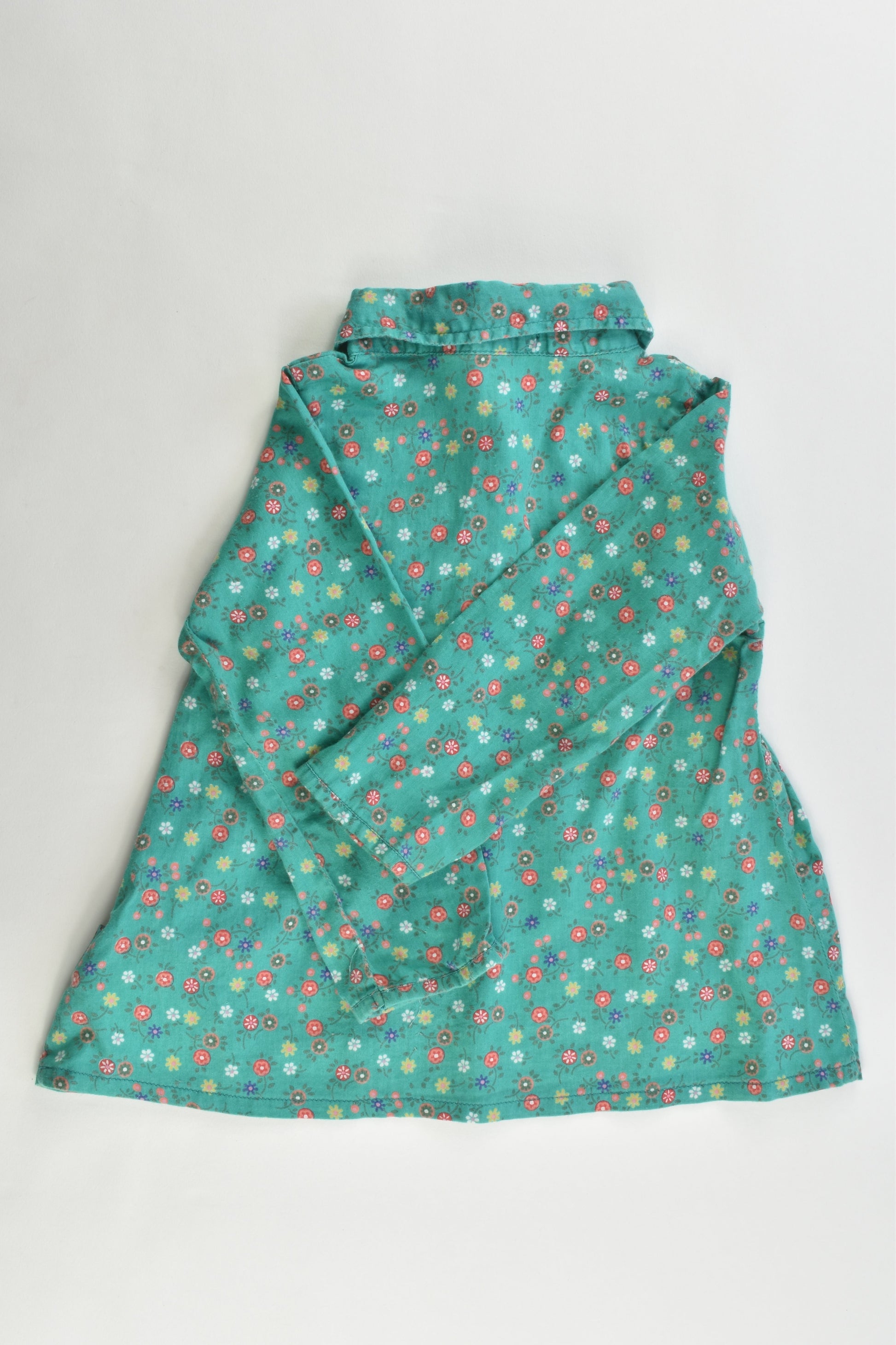 Pumpkin Patch Size 12-18 months (1) Floral Blouse