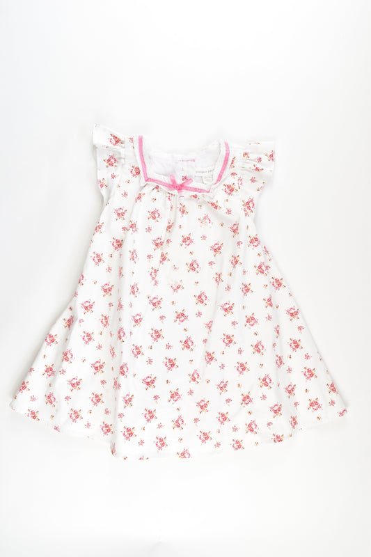 Pumpkin Patch Size 12-18 months Floral Lined Dress