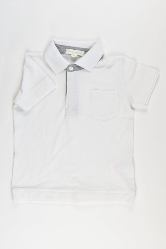 Pumpkin Patch Size 2 Collared T-shirt
