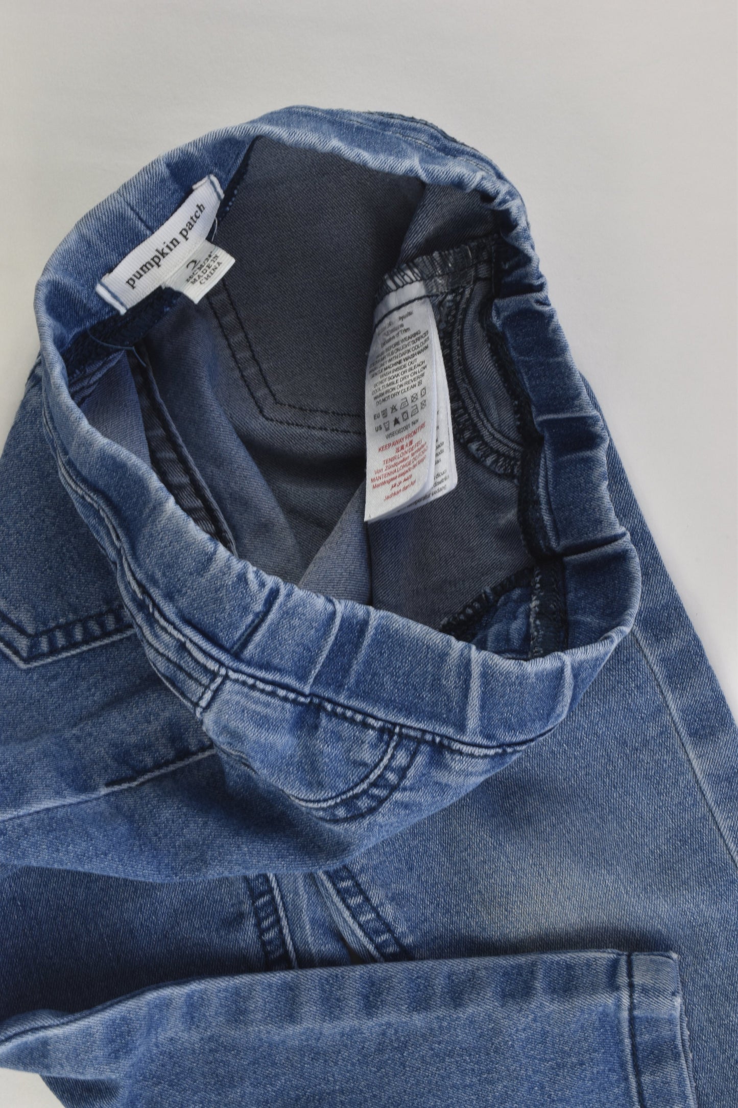 Pumpkin Patch Size 2 Denim Jeggings