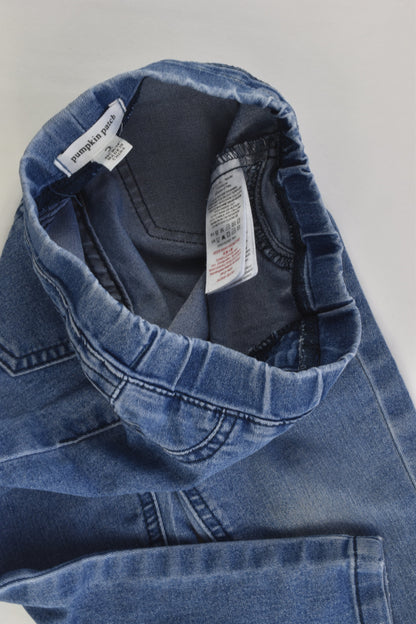Pumpkin Patch Size 2 Denim Jeggings