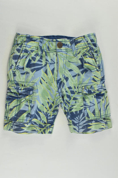Pumpkin Patch Size 2 Leaves Shorts