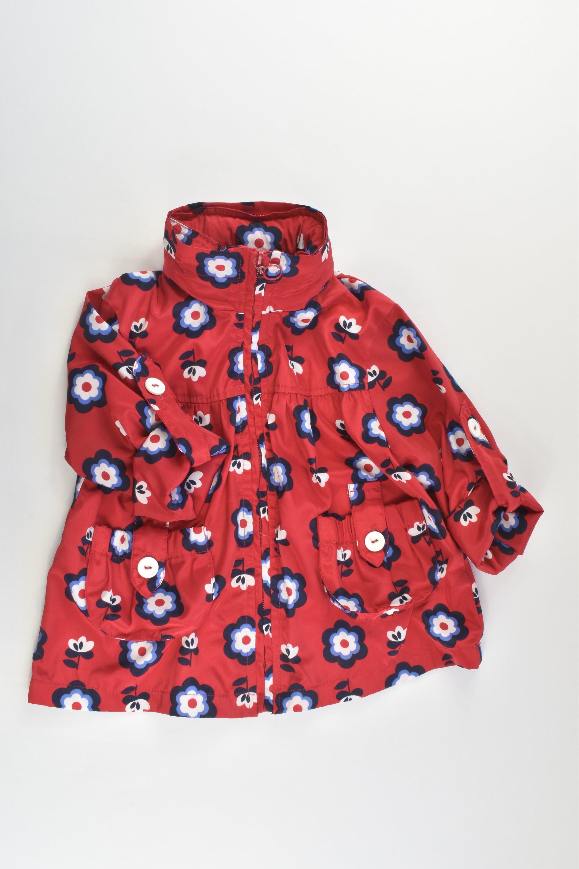 Pumpkin Patch Size 2 Retro Flowers Jacket