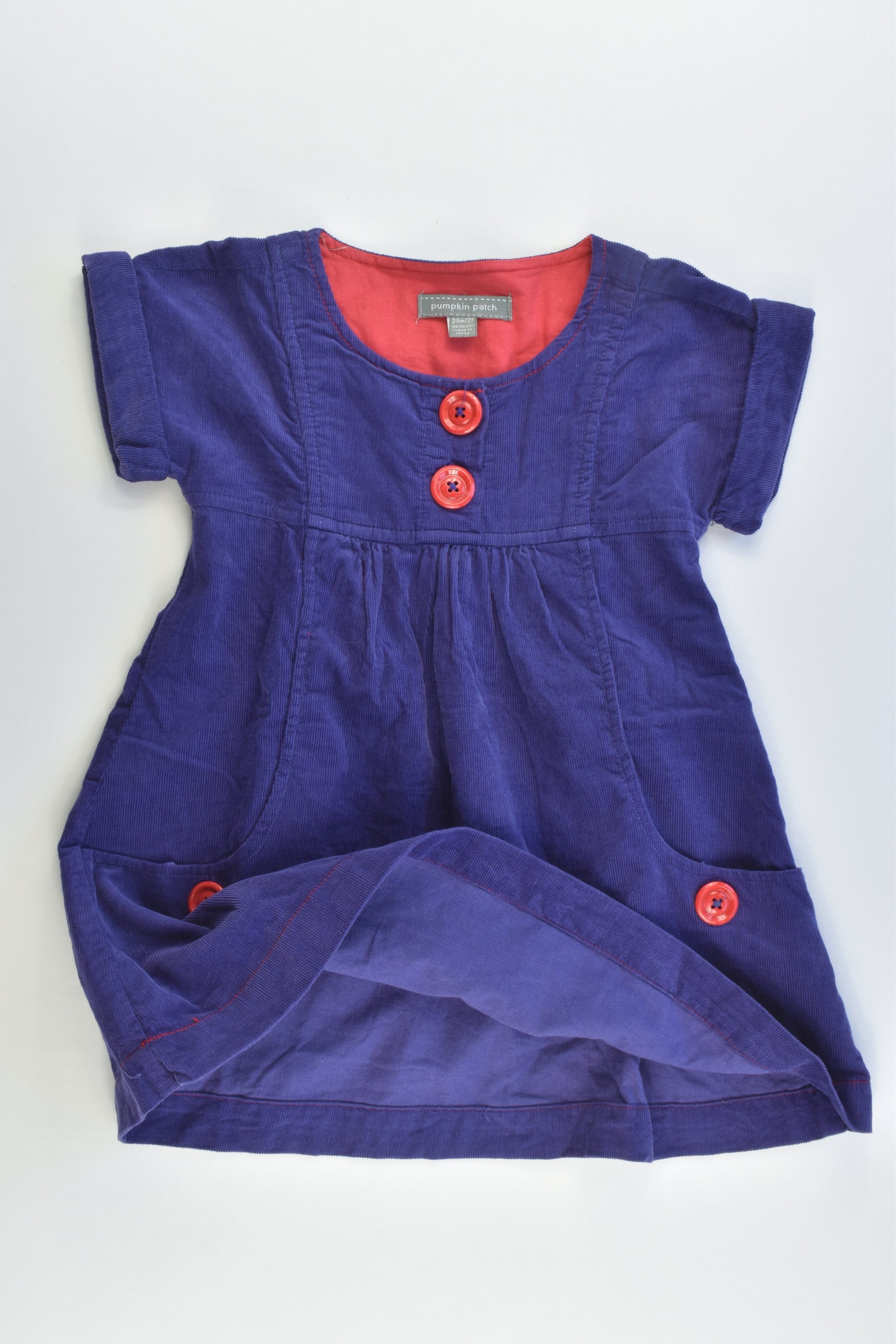 Pumpkin Patch Size 2 Soft Cord Dress