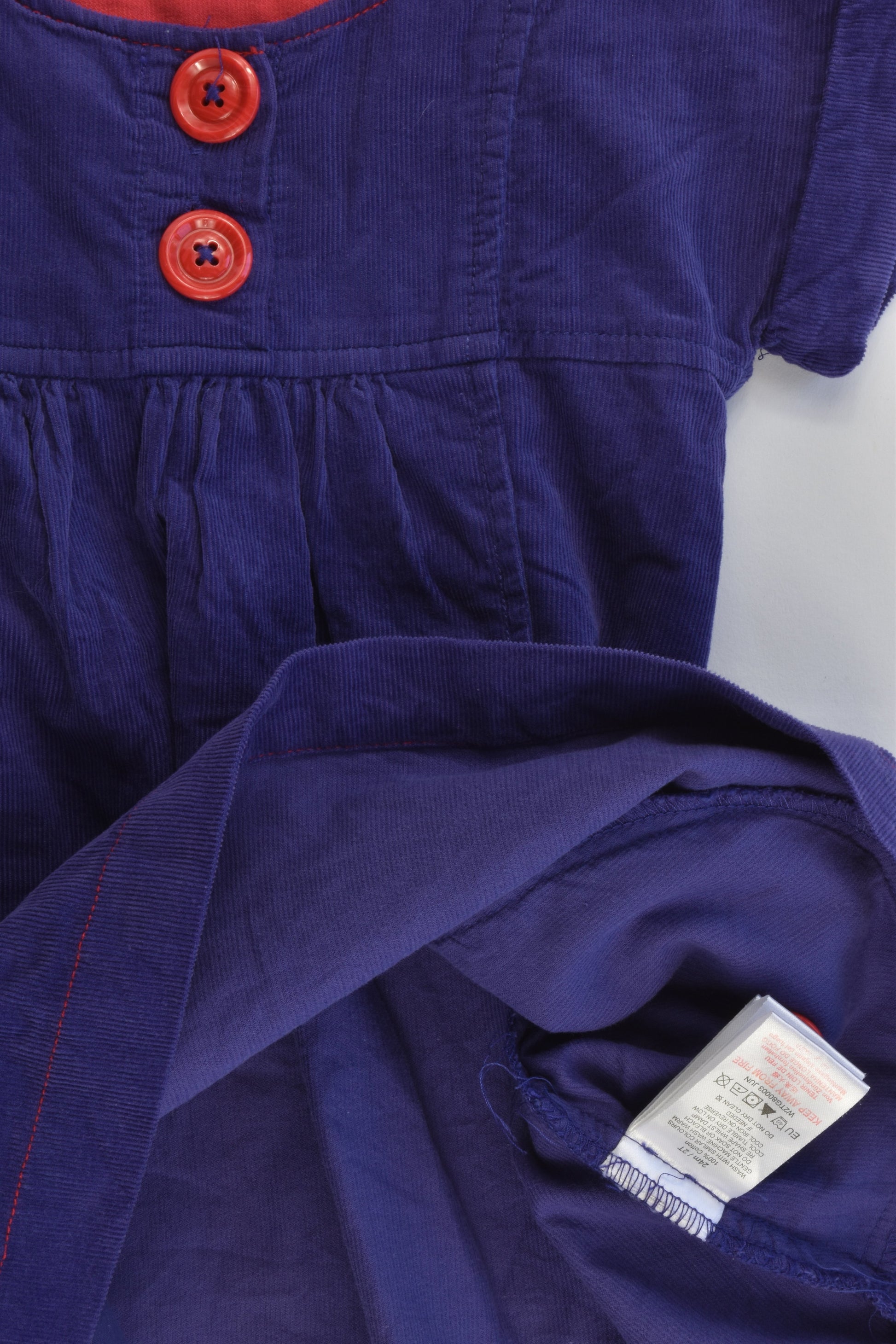 Pumpkin Patch Size 2 Soft Cord Dress