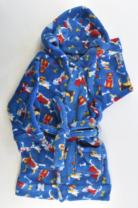 Pumpkin Patch Size 2 Superhero Dogs Dressing Gown