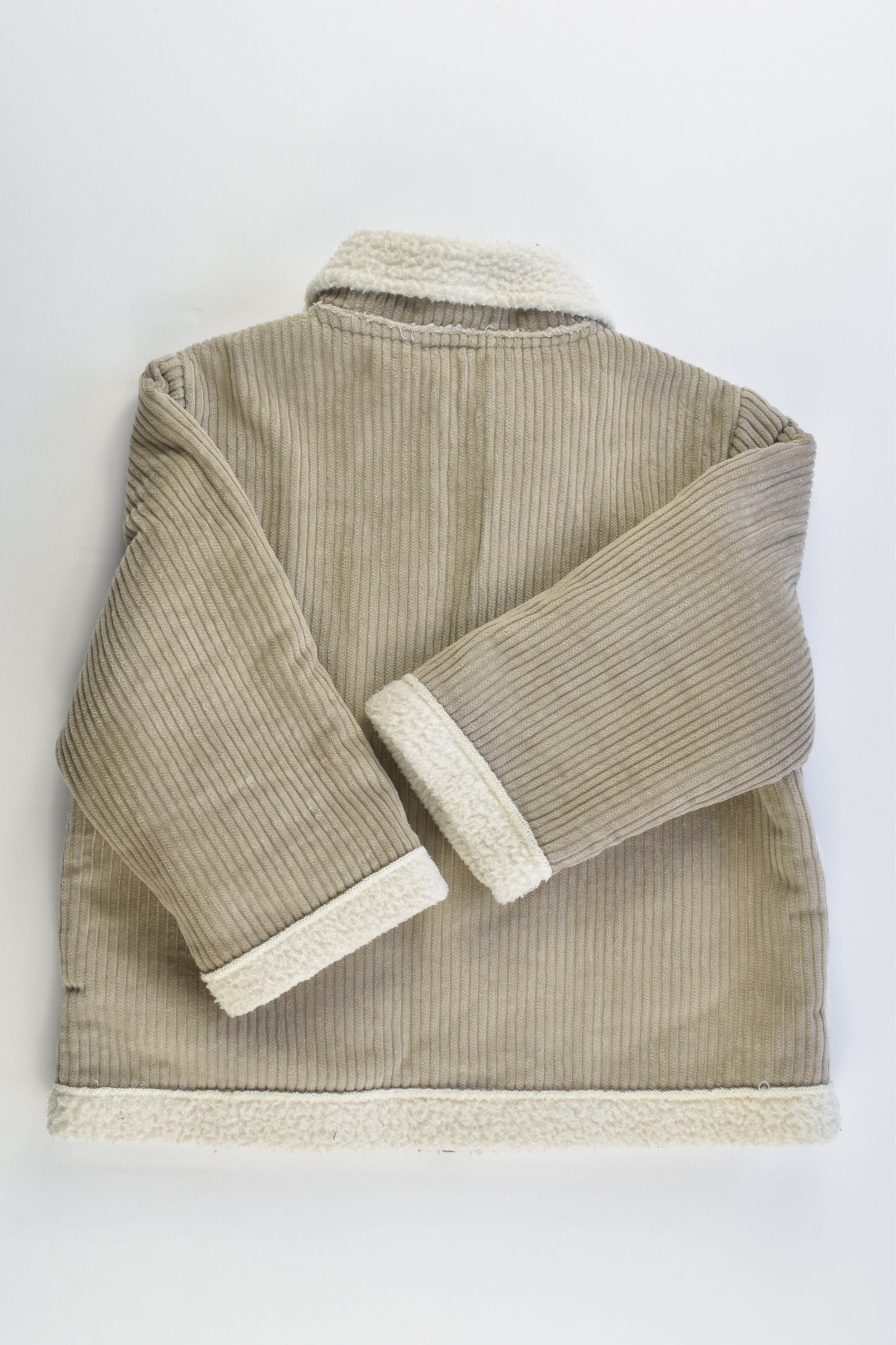 Pumpkin Patch Size 3 (100 cm) Vintage Cord Sherpa Jacket