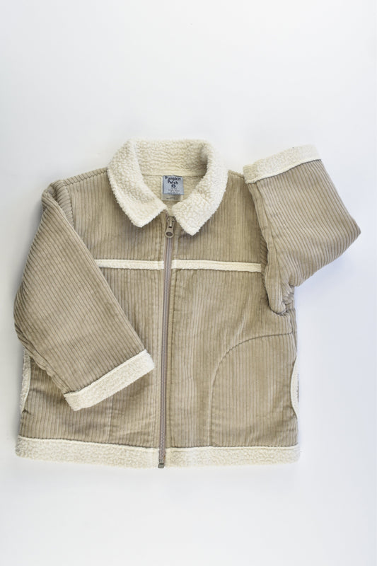 Pumpkin Patch Size 3 (100 cm) Vintage Cord Sherpa Jacket