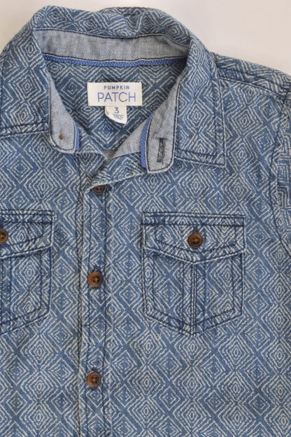 Pumpkin Patch Size 3 Denim Shirt