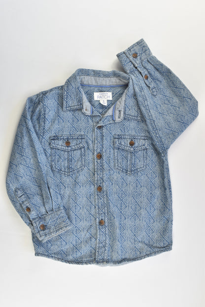 Pumpkin Patch Size 3 Denim Shirt